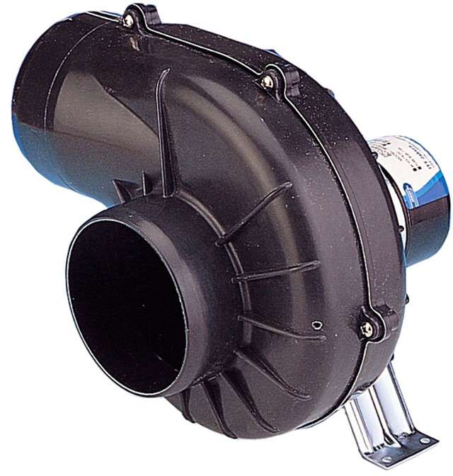 Utsugningsvifte Blower 4" 24V, Flexmount, CE - Bilde 1