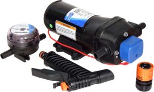 Jabsco HotShot HD5 Spylesett 12V 19 l u/slange