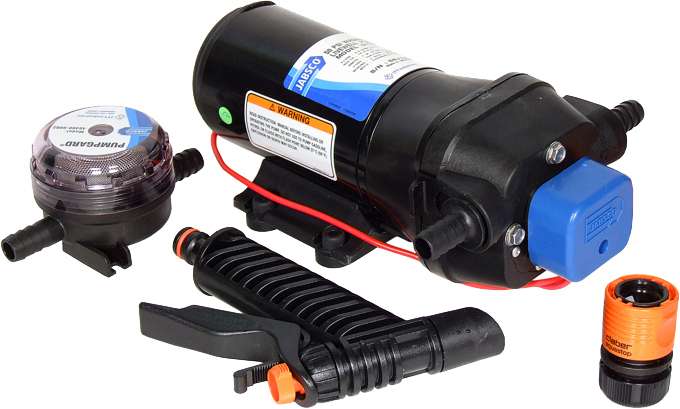 Jabsco HotShot HD5 Spylesett 12V 19 l u/slange - Bilde 1