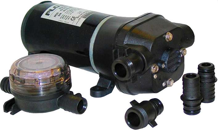 Flojet Dusj-lensepumpe 19 l 12V - Bilde 1