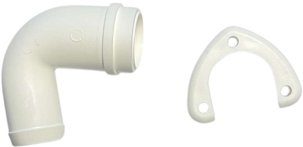 Port/Albue 22 mm, 90 grader (37075/275) - Bilde 1