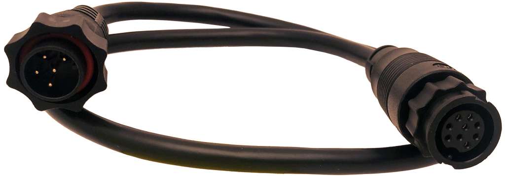 Svingerdapter for 9-pinners svart kontakt til 7-pinners blå - Bilde 1