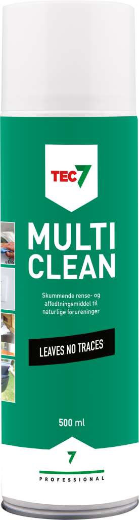 Tec7 Multiclean skumspray for rask rengjøring 500 ml