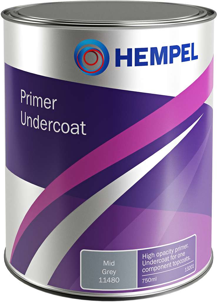 Hempel Primer Undercoat  mid grey 0,75 l - Bilde 1