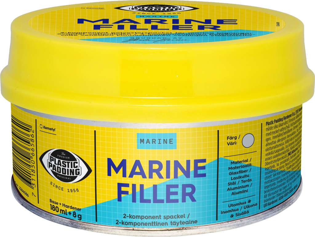 Plastic Padding Marine filler 180 ml - Bilde 1