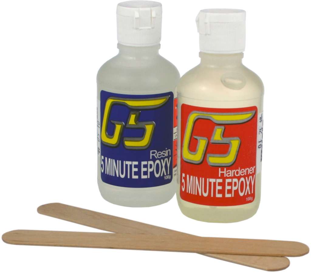 G-5 Hurtigepoxy, 200 g - Bilde 1