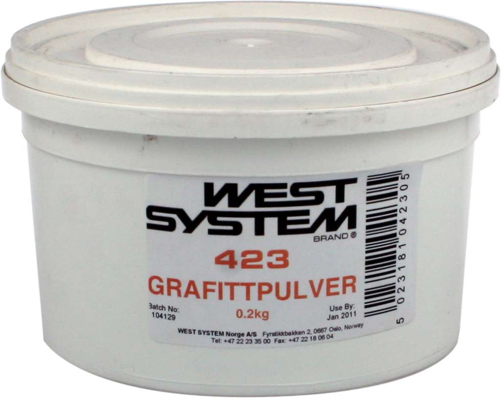 423 Grafittpulver 200 g - Bilde 1