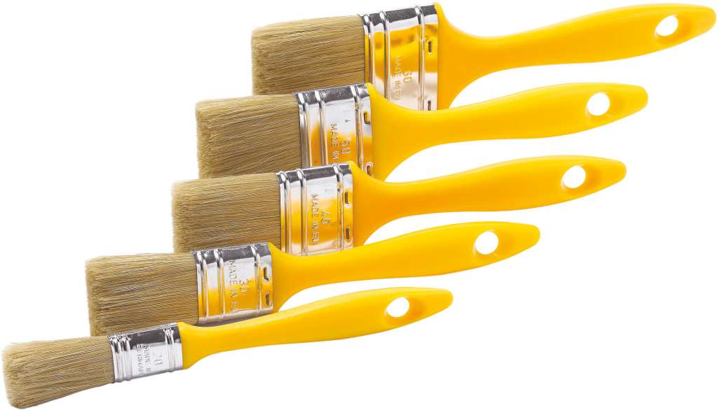 Schuller Flatpensel sett Mercato 5 deler - Bilde 1