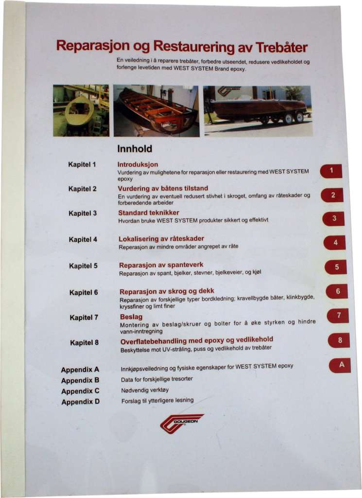 Bok Rep. og restaurering trebåt - Bilde 1