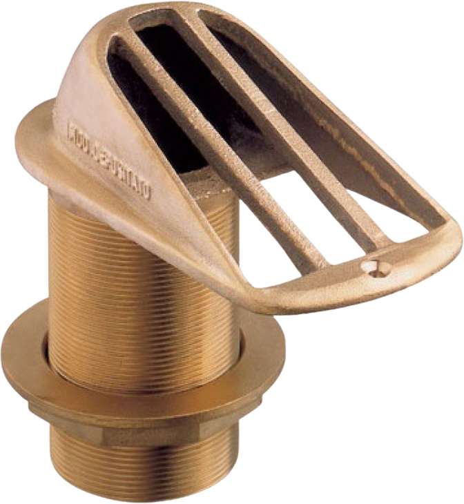 Bunninntak messing 4" - Bilde 1