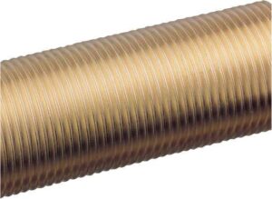 Guidi Gjenget rør messing 1 1/2"