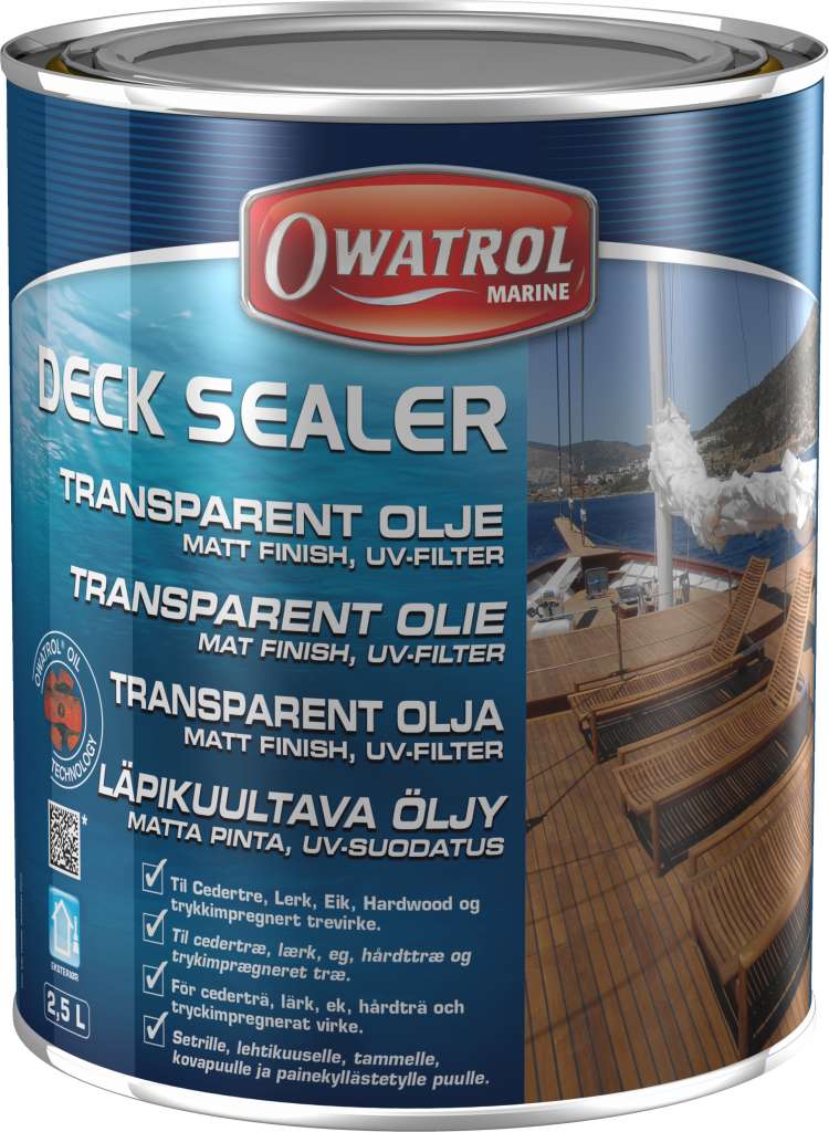 Owatrol Marine Deck Sealer klar matt 1 liter - Bilde 1