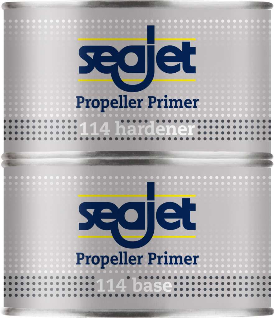 Seajet 114 Propeller primer grey A+B 250 ml - Bilde 1