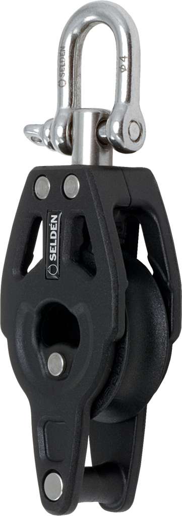 Seldén Blokk BBB30 enkel/hv. svivel
