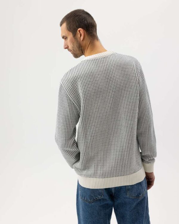 Matteo Crew Off White/ Navy