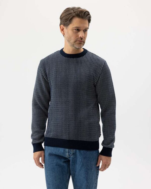 Matteo Crew Navy/ Off White