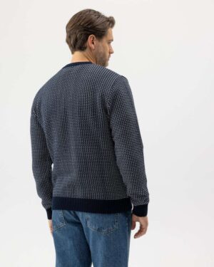 Matteo Crew Navy/ Off White - Bilde 3