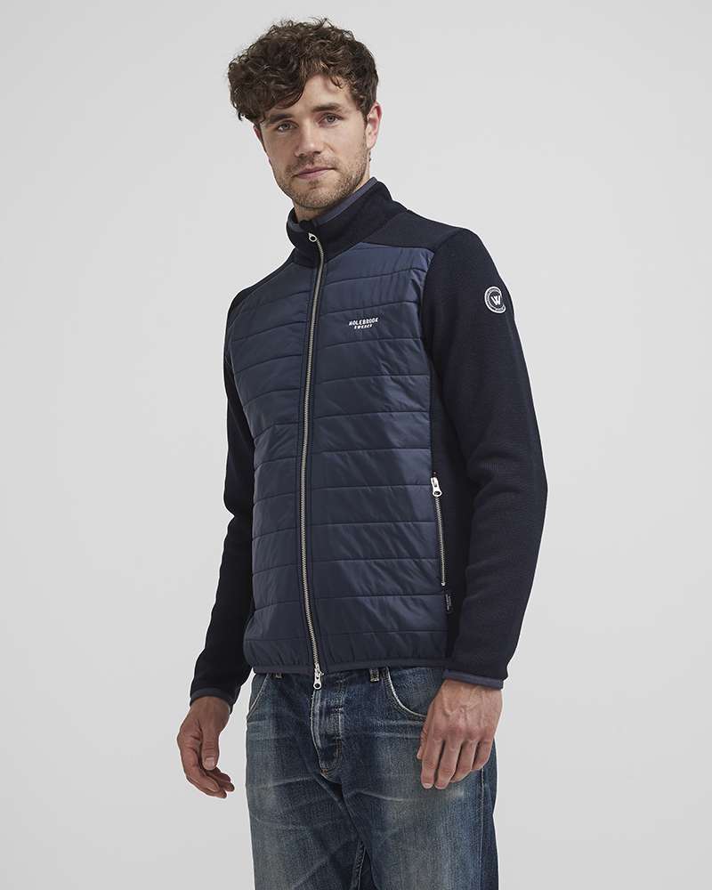 Peder Fullzip WP Navy - Bilde 3