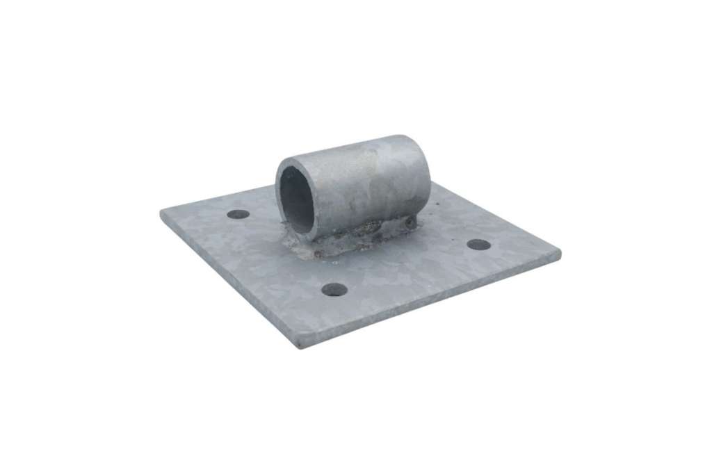 Flat hengsle med nylonbolt, par - Bilde 1