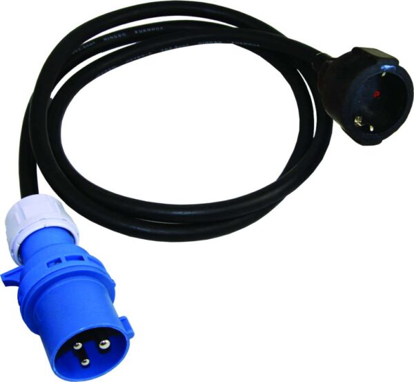 Overgangskabel A16CEE han- Schuko hunn