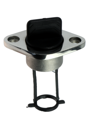 Bunnplugg Nylon m/rustfri plate