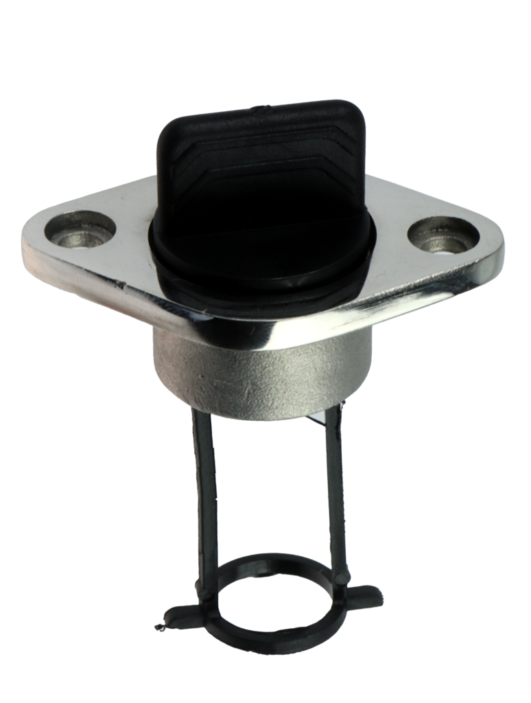 Bunnplugg Nylon m/rustfri plate - Bilde 1