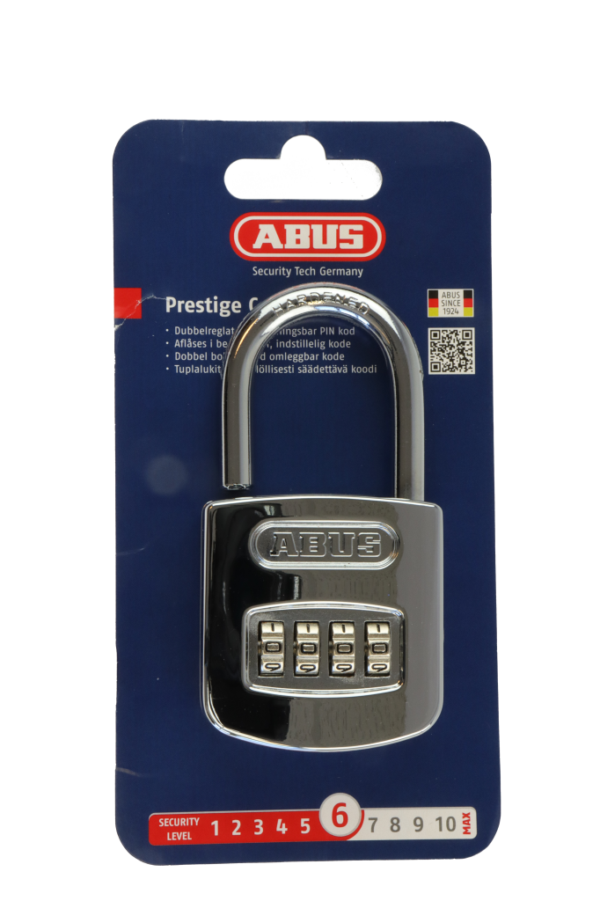 Hengelås Abus med Kode