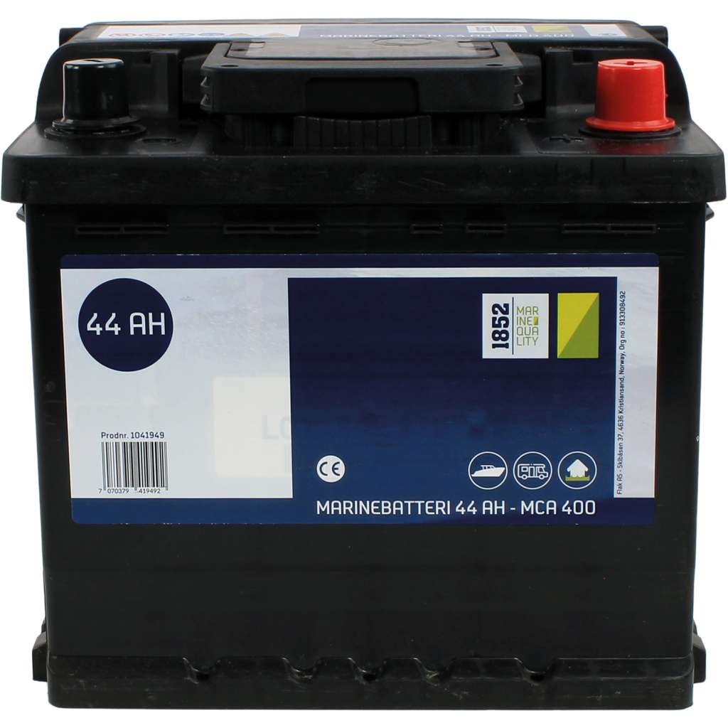 1852 Batteri 12V 44-110 Ah - Bilde 2