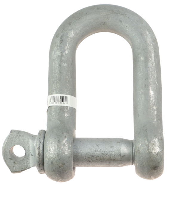 D-sjakkel rett galvanisert