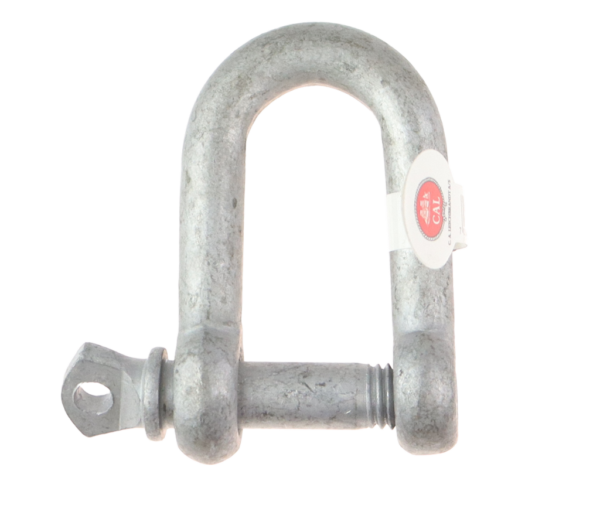 D-sjakkel rett galvanisert