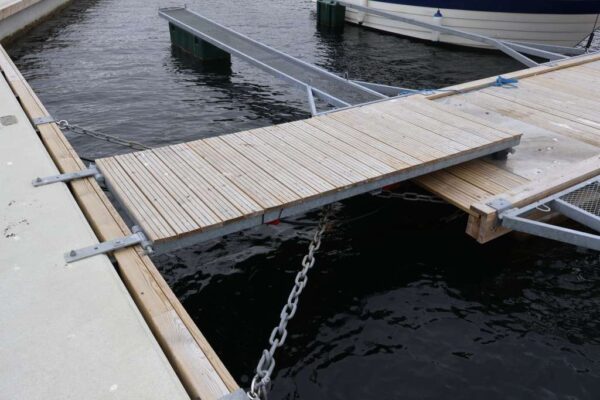 Landgang med tredekke