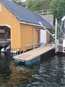 Dobbel gangbar utrigger med tredekke