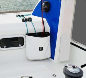 Outils Oceans Classic Taubag hvit 30x31x10cm - Bilde 3