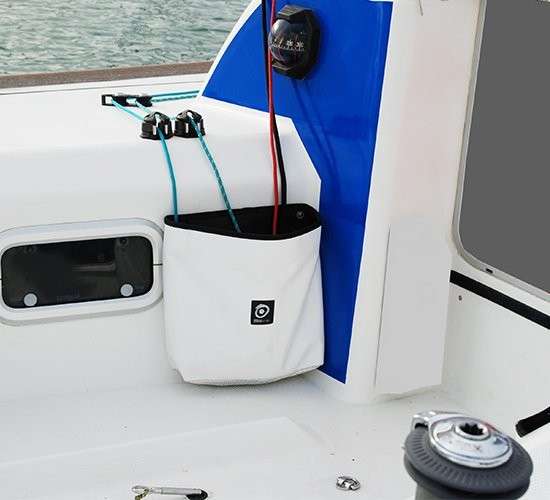 Outils Oceans Classic Taubag hvit 30x31x10cm