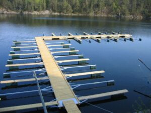 Flytebrygge betong/tre - Bilde 4