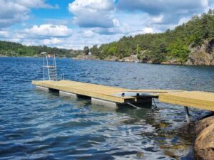 Flytebrygge betong/tre - Bilde 3