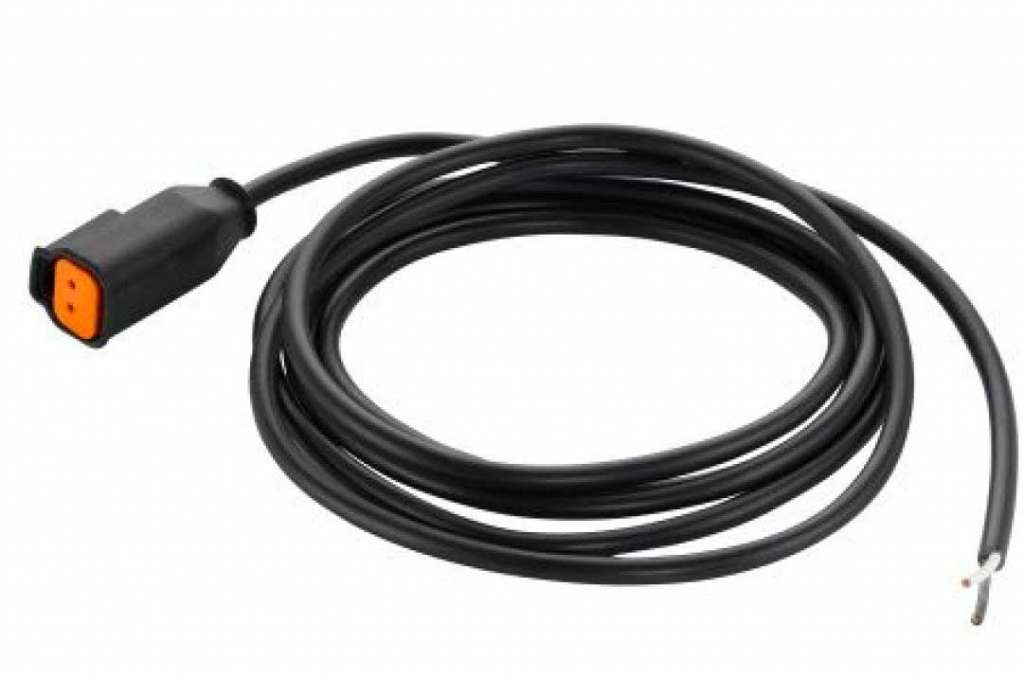 Hella Module 70 S kabel m/Deutsch DT 2-pin kontakt 2 m - Bilde 1