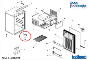 Hengsle Nedre CR49/65 C - Bilde 2