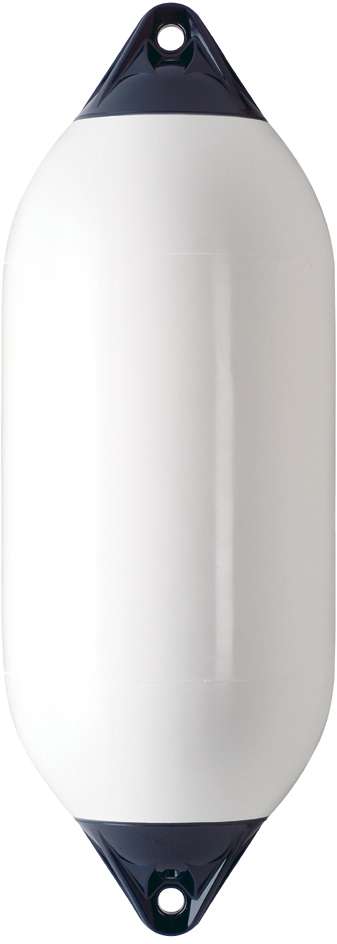 Polyform Fender F-serie hvit m/blå ender