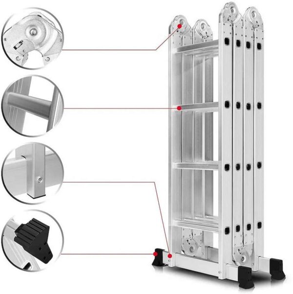 1852 Multistige aluminium 360 cm