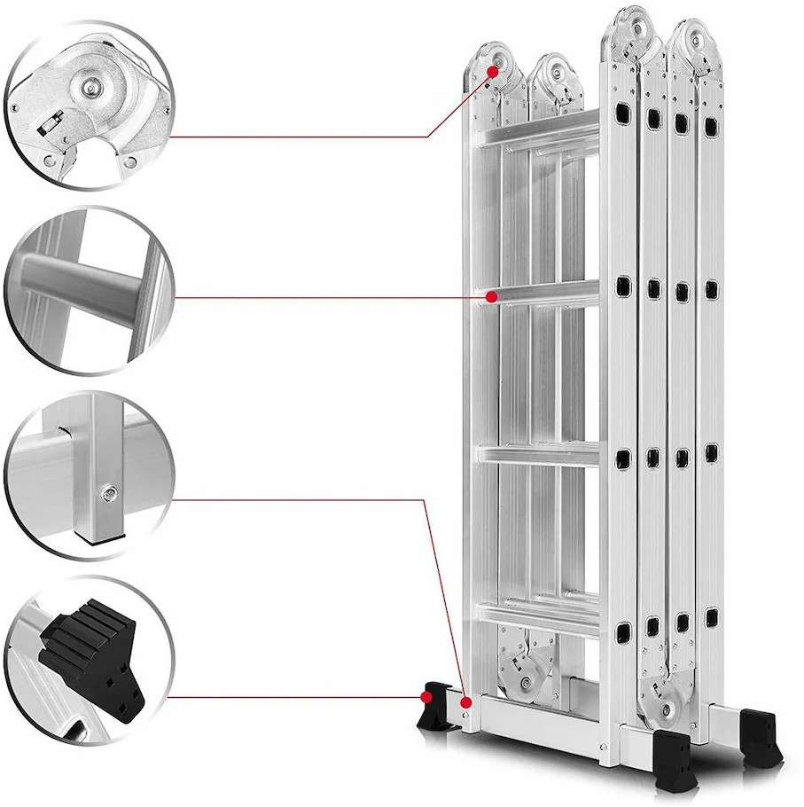 1852 Multistige aluminium 360 cm - Bilde 3