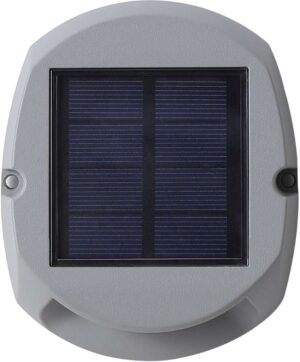 1852 Bryggelys/vegglys alu LED m/solcelle - Bilde 2