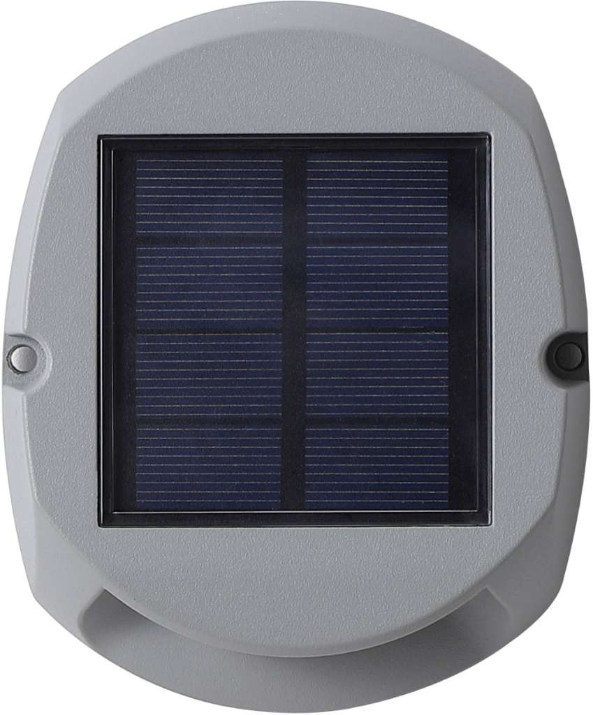 1852 Bryggelys/vegglys alu LED m/solcelle - Bilde 2