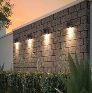 1852 Bryggelys/vegglys alu LED m/solcelle - Bilde 4