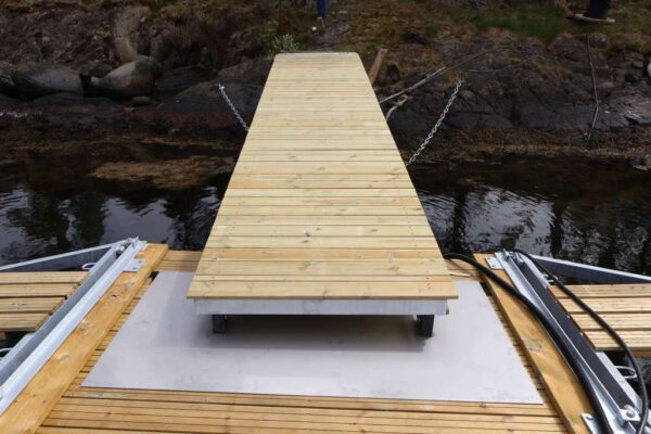 Syrefast sliteplate for landgang 100 x 180 cm