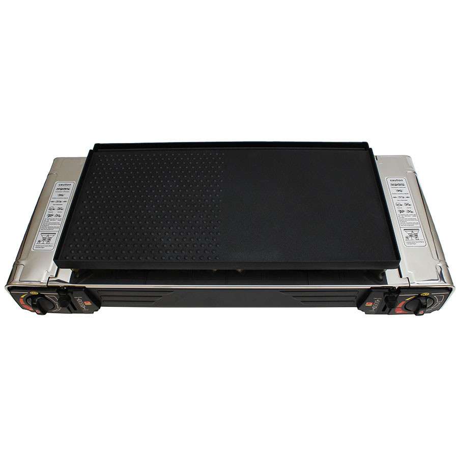 1852 Dobbelt kokeapparat grill/gass - Bilde 2