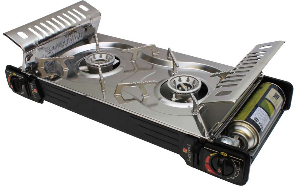 1852 Dobbelt kokeapparat grill/gass - Bilde 3