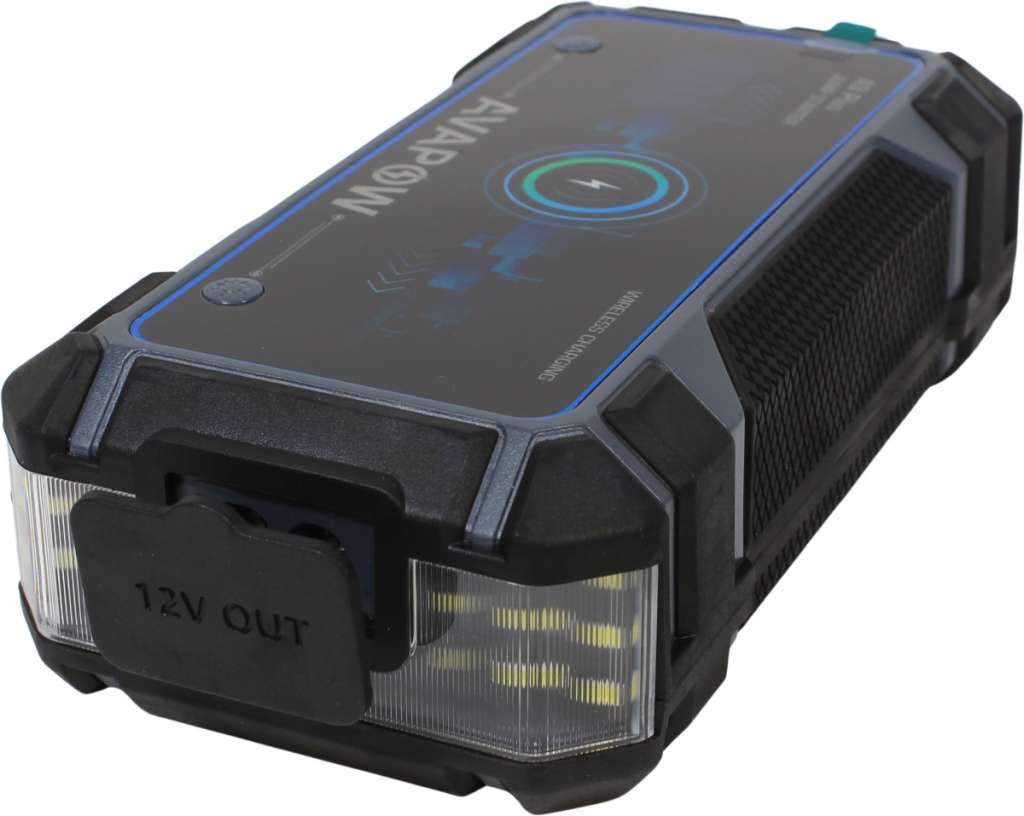 Avapow Jumpstarter A9 Plus 12V 2000 A 12000 mAh - Bilde 5