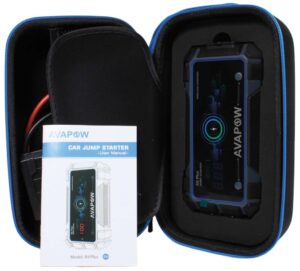 Avapow Jumpstarter A9 Plus 12V 2000 A 12000 mAh - Bilde 6