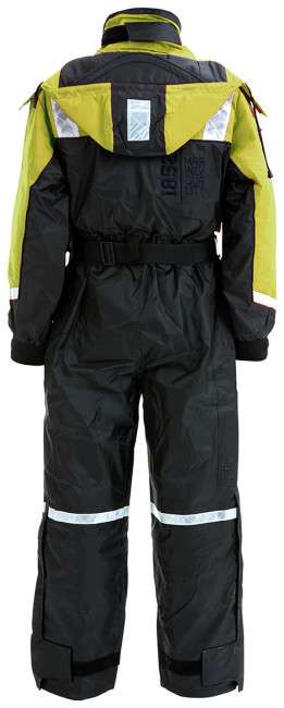 1852 Flytedress barn Svart m/fluor gul - Bilde 2